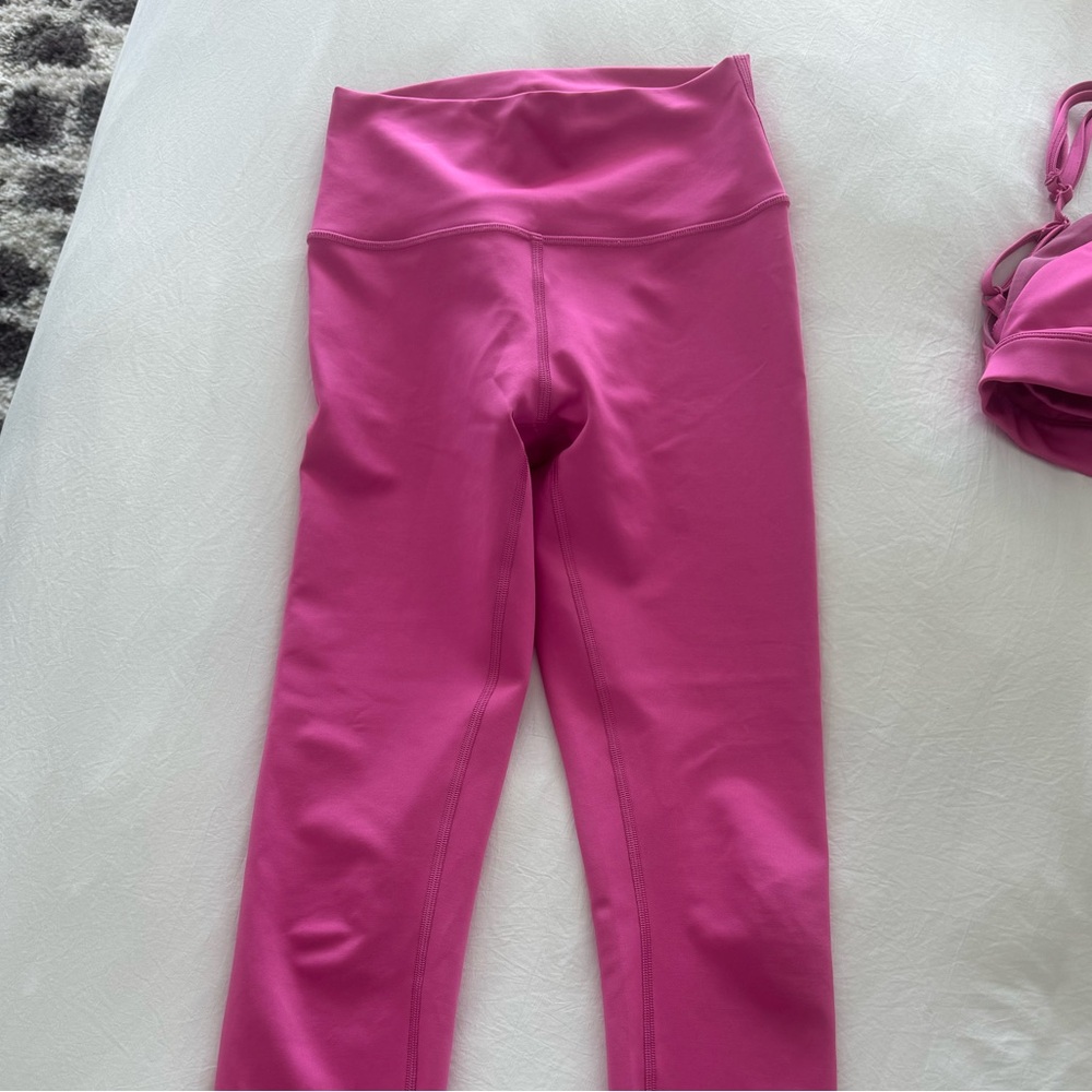 Alo Airlift 7/8 Leggings | Size Small | Paradise Pink
